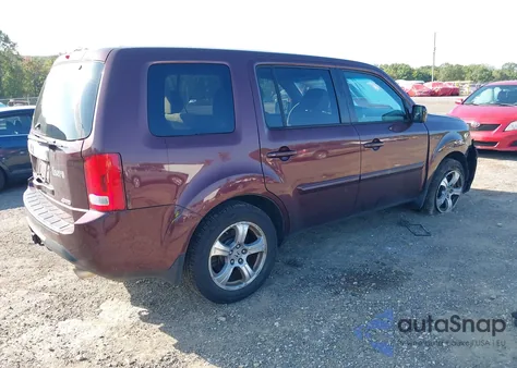 2013 Honda Pilot Ex from USA, damaged, VIN 5FNYF4H49DB063685